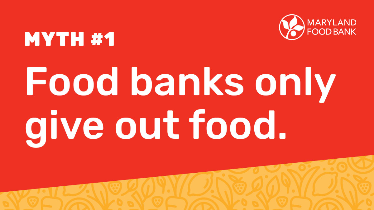 MDFoodBank's tweet photo. TRUTH: The Maryland Food Bank is here to help food-insecure individuals with urgent food assistance. But we’re also creating pathways out of hunger with initiatives that go beyond providing food. Learn more on our website: https://t.co/ZNUc5AIx4h
#UntilHungerEnds https://t.co/lHtVxw6Sk7