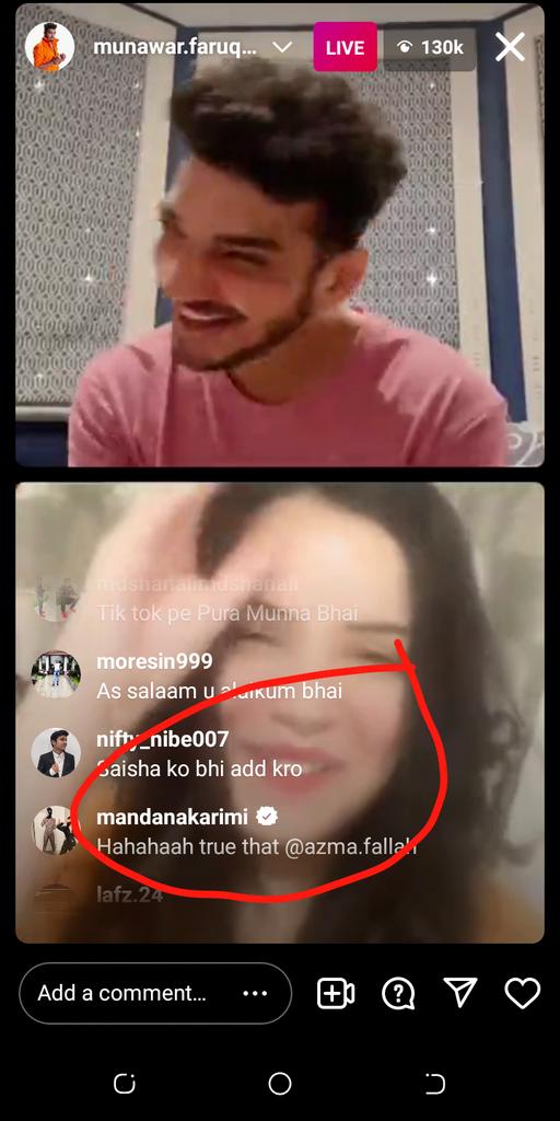 Maz05Sahin's tweet photo. 140k live and with azma fall ah
#alimerchent drop his messages
#shaisha #anjali https://t.co/TkftTxyixo