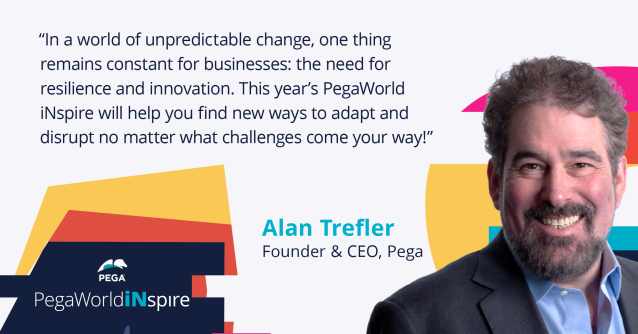 hardy_koehler's tweet photo. Check out the top 5 reasons to tune into #PegaWorld iNspire 2022, our flagship event that will shift your perspective on business and tech. https://t.co/3ibUm2diL3 https://t.co/AK2zO2YU2a