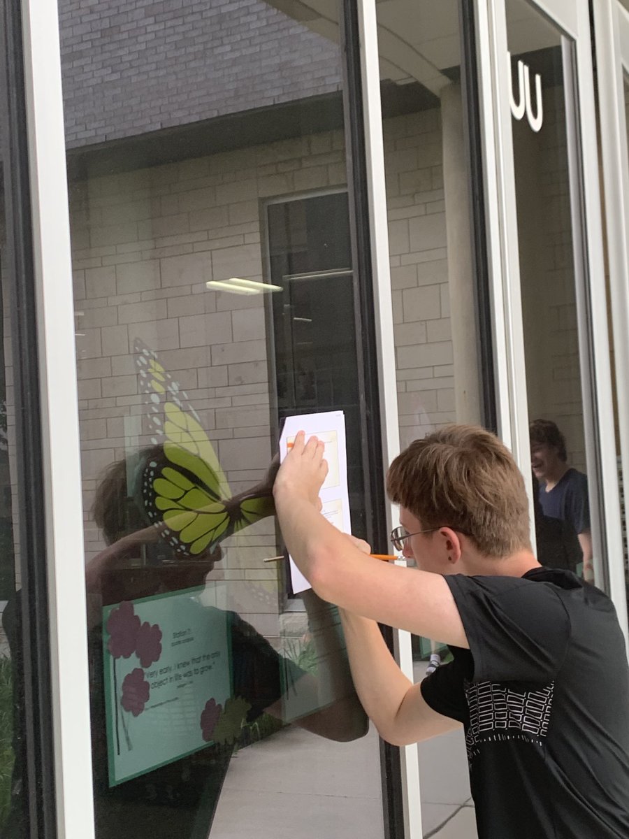 MelanieAMassey's tweet photo. “Very early, I knew that the only object in life was to grow” (Margaret Fuller). Time to breathe in fresh air & enjoy lemonade at our annual Transcendentalism poetry walk @Ms_Burhans! We are reading Thoreau, Emerson, & Fuller on this warm and sunny day! #WestIsReading https://t.co/ARtZT1qdN0