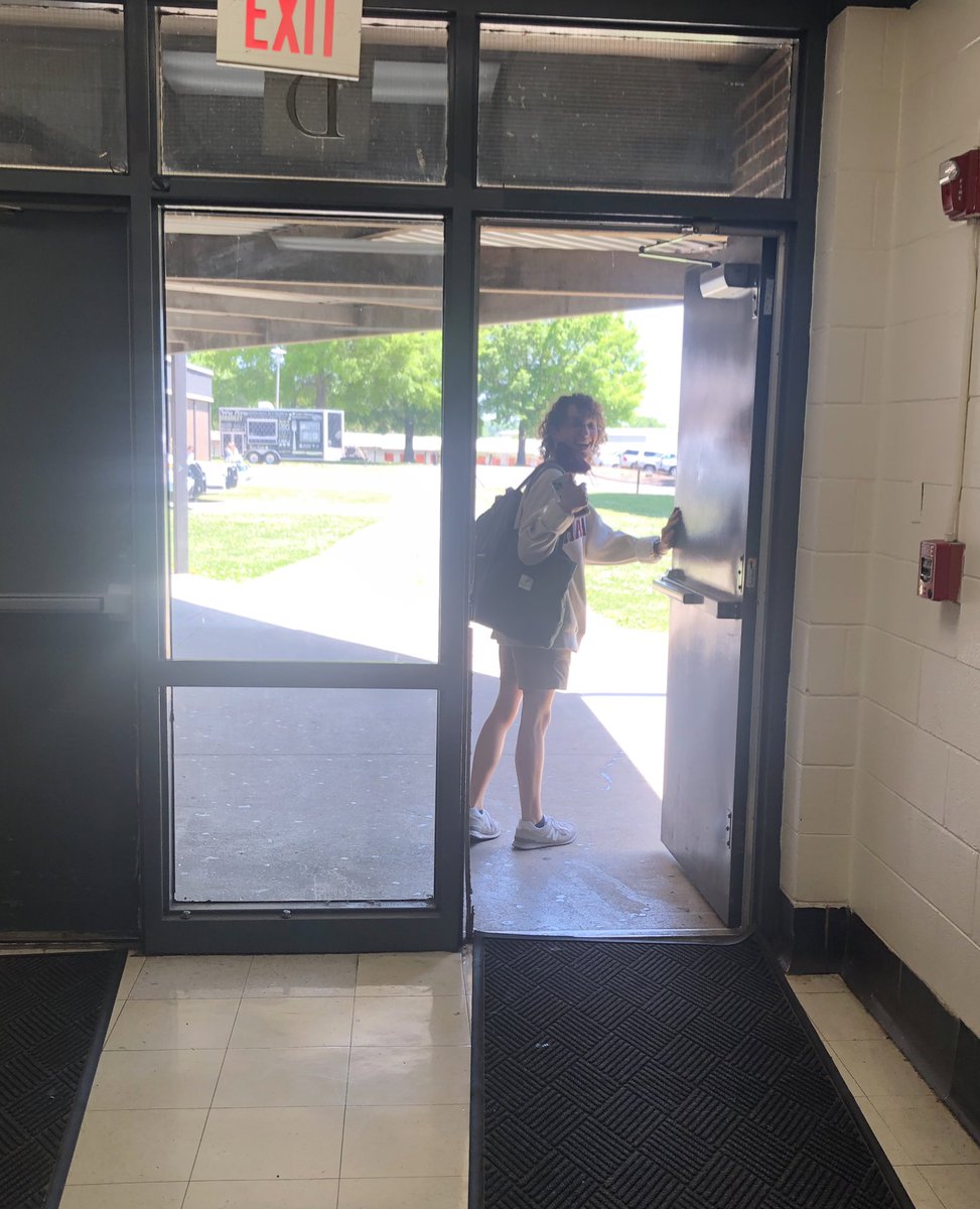 BcCouncil1's tweet photo. @addyrayh has left @BradleyCentral as a student for the last time. Our student body President is officially done! We can’t wait to hear your Valedictorian speech at graduation Saturday! https://t.co/OqaDHZf1tC
