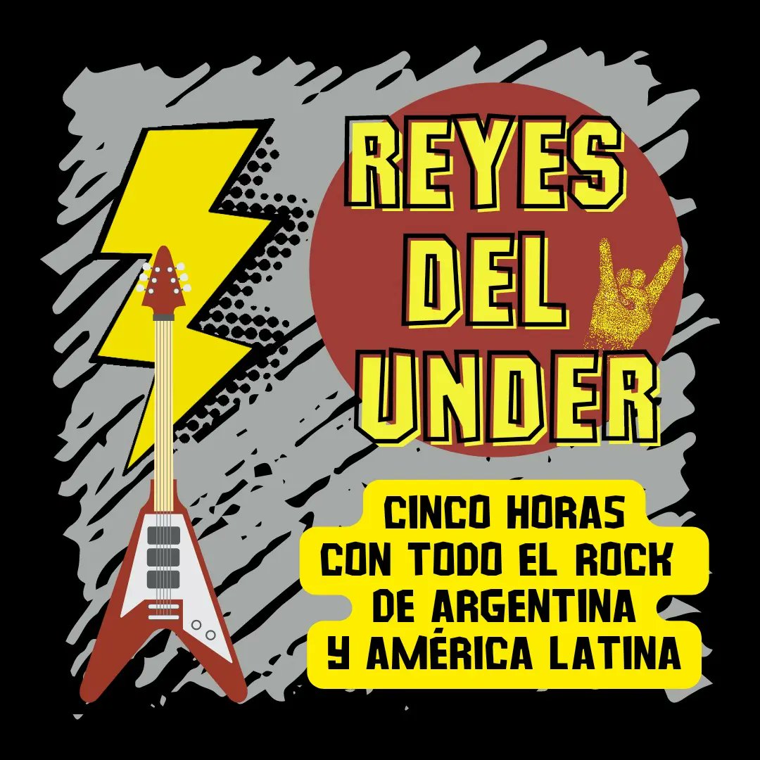 reyesdelunder's tweet photo. ▶️Disfruta un buen ROCK 
🎧Escucha Reyes del Under

#rockargentino #blues #reggae #punk #punkrock #metal #trashmetal #grunge #musica #radio #radioformula #autogestion #under #rockunder #rocknacional #rocknacionalargentino #rockandroll #rockunderargentino #difusion #difusionbandas https://t.co/437eXFSWPu