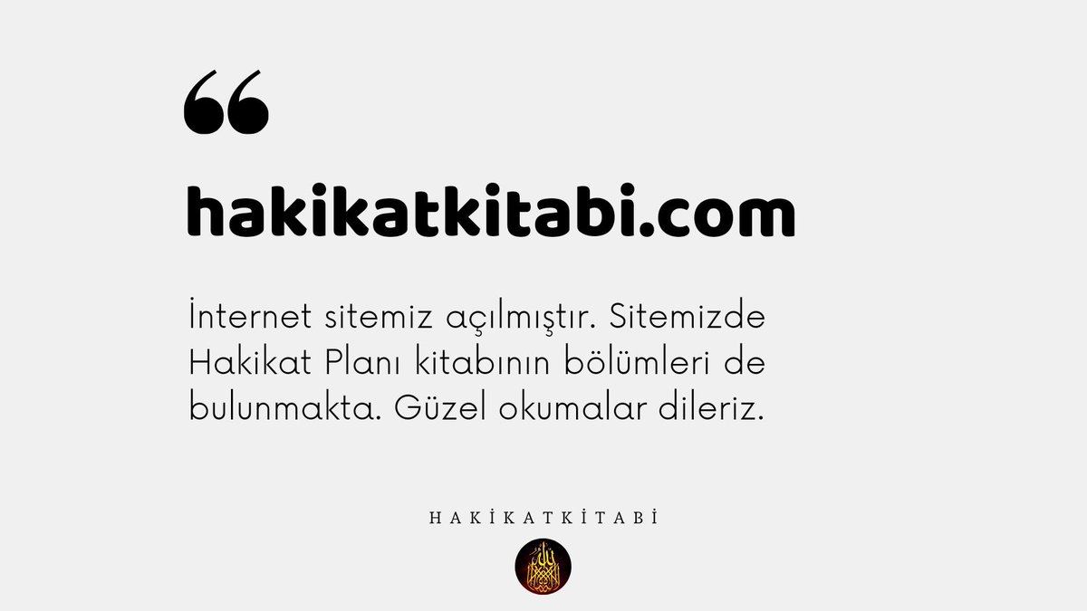 hakikatkitabi.com 

#hakikatkitabi #hakikatplani #din #islam #müslüman
