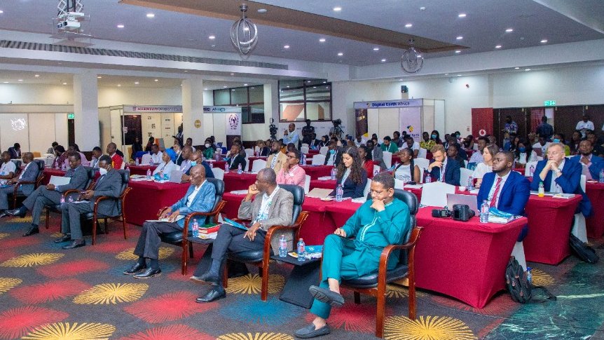 UNinGhana's tweet photo. Leveraging space technology for water resource management is critical for sustaining water💧in the wake of deepening global water crisis.
Ongoing in Accra is the 5th International Conference on Space Tech. & Water Management organised by @UNOOSA, @GhanaMFA and the #PSIPW. https://t.co/K8G8G2H0bm