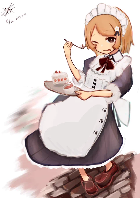 #あま画せ滑り込みメイド... 