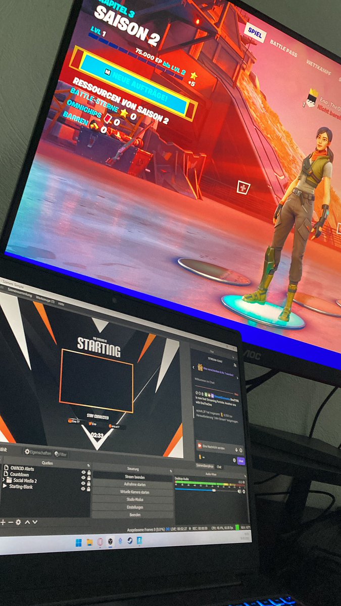 Eno7795's tweet photo. Lets go :) 
#twitch #TwitchDE #TwitchStreamers #twitchaffiliate #twitchtv 

https://t.co/RKYTBWYnMd https://t.co/gtGY15EJxC