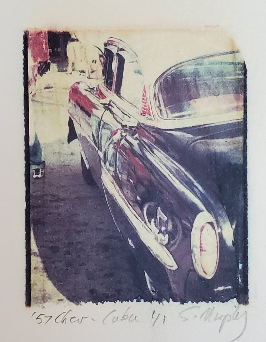 CryptoK37364015's tweet image. Polaroid of the Day
10-05-22
&apos;57 ChevShot in Cuba. These cars are immaculately taken care of. However, with the US trade embargo parts are scarce, so a lot of creative auto work happens under the hood. 
#polaroid #PolaroidoftheDay  #polaroidimagetransfer #Polaroidtype669