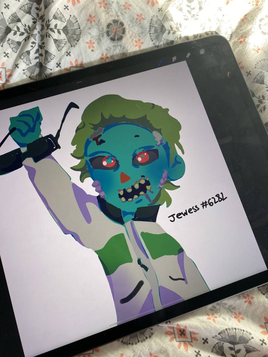 My 11 fanart for <a href="/KarafuruNFT/">Karafuru</a>
Another zombie boy in the collection 💚💙
Please, check it out <a href="/Jejouw/">jejouw</a> <a href="/Solemaster32/">solemaster32</a> <a href="/G01DY49/">Goldy :›</a> <a href="/little_HED/">HED</a> <a href="/Fl1pppy/">Clever Nick</a>