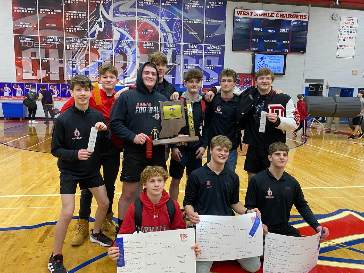 DeKalbWrestling's tweet photo. Very pleased to announce that the DeKalb Barons have won the 2022 IHSWCA Academic Challenge as the Sectional Championship team with the highest average GPA across the entire lineup! https://t.co/4MrAMSw9sj