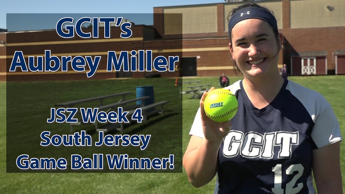 JSZ_Sports's tweet photo. 🥎 Congrats to Aubrey Miller of GCIT for winning the JSZ Week 4 South Jersey Game Ball for her performance against Triton!

Read more HERE: https://t.co/wPCyG8ePQt https://t.co/69VFzdbK2E