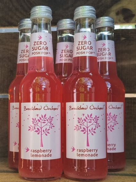 breckland's tweet photo. Brand new!  Zero sugar Raspberry Lemonade - super excited to share this new flavour and a sneak at our new look rolling out this summer.  Available to buy on our @findlocalfood microsite https://t.co/QbULdditmO - hope you love it - Claire x https://t.co/chhWeObue1