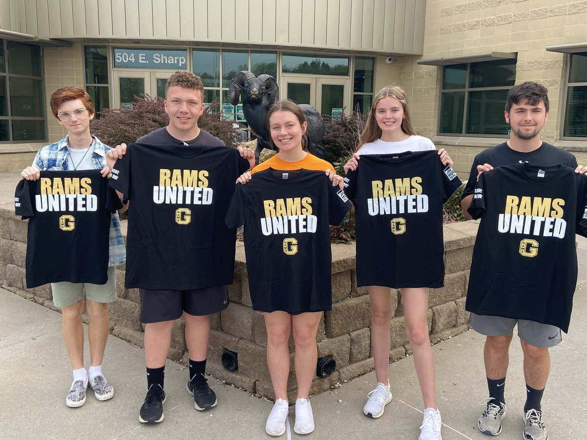 Students of the week!
J McMullen, M Colwell, S Patzer, L Stanislav, L Albers.  
You Make A Difference!
#RamsUnited