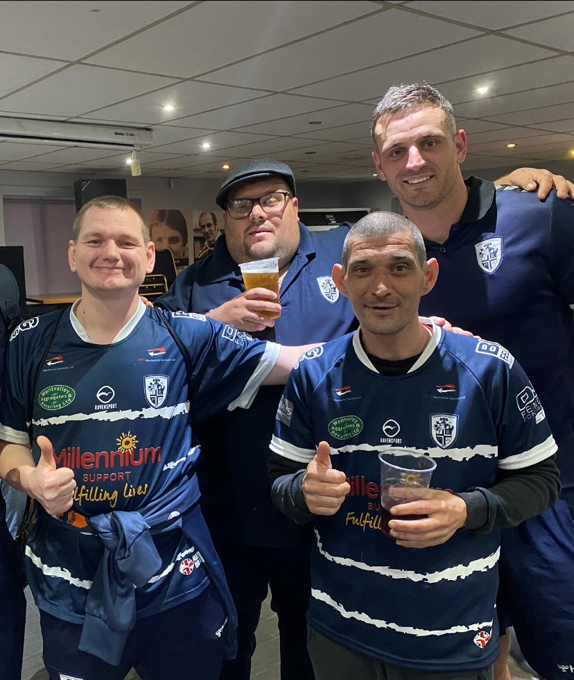 MillenniumSupp's tweet photo. Ryan tells us about his experiences of loneliness and how the @LDSuperLeague and playing rugby for the @FevRoversRLFC LD team has helped make friends boost his mental health. 

https://t.co/RsyU8dR5uu

#Ivebeenthere @ComIntCare #LearningDisabilities #Autism @mencap_charity https://t.co/8v0F4uXPpY
