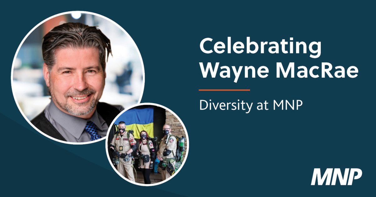 Meet Wayne MacRae: a Clarence Rockland Ghostbuster, father, fundraiser, costume and prop creator, event coordinator, Halloween costume winner, and IT Coordinator II with MNP. #LifeAtMNP

Read Wayne's story here: bit.ly/3FvFiS2