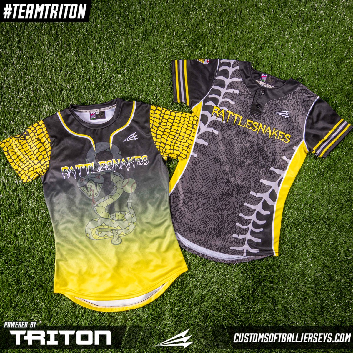 CustomSoftball's tweet photo. #Triton does custom better than the rest. Get started on your designs today. https://t.co/sQjmcuOP6T
👥 New Mexico’s Alburquerque Rattlesnakes
🔥 Modern Designs MB115 and MB129
#teamtriton #customsoftballjerseys #softballjerseys #softballuniforms https://t.co/L4XsfJXmFu