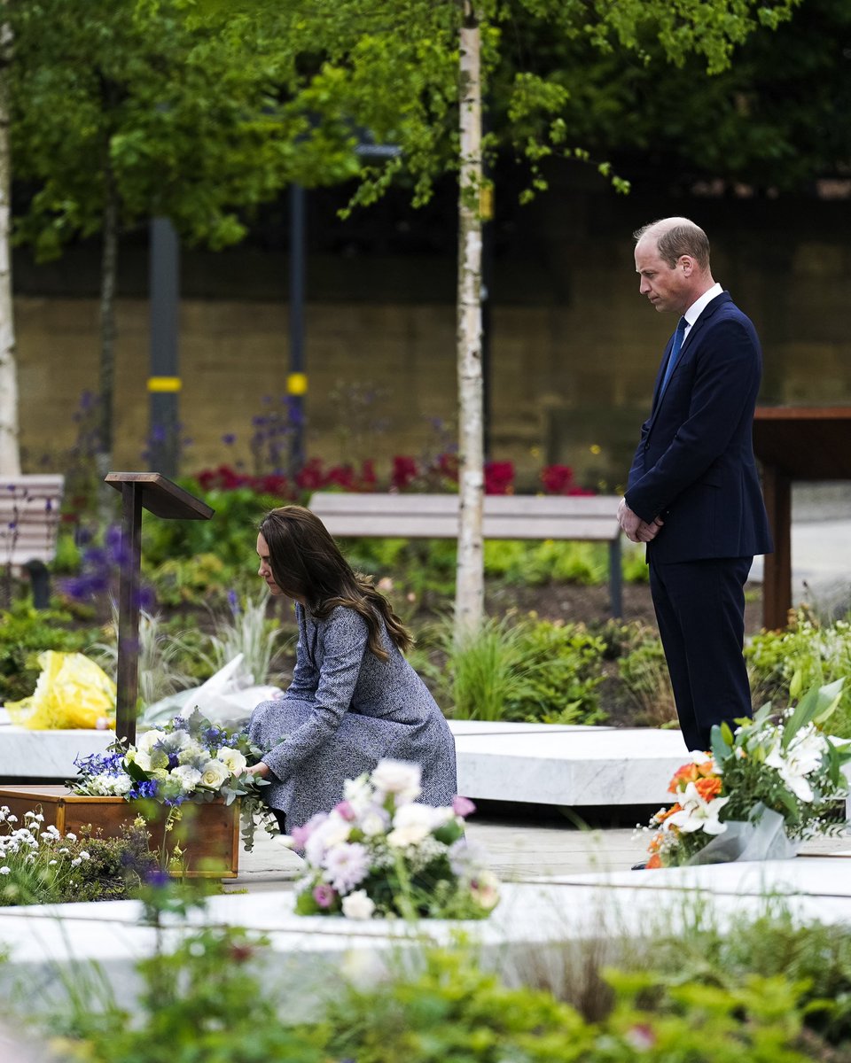 KensingtonRoyal's tweet photo. There is comfort in remembering.

In acknowledging that, while taken horribly soon, they lived. They changed our lives. They were loved, and they are loved.

It is why memorials such as the Glade of Light are so important. Why Catherine and I so wanted to be here today. https://t.co/e14xAUzWSt
