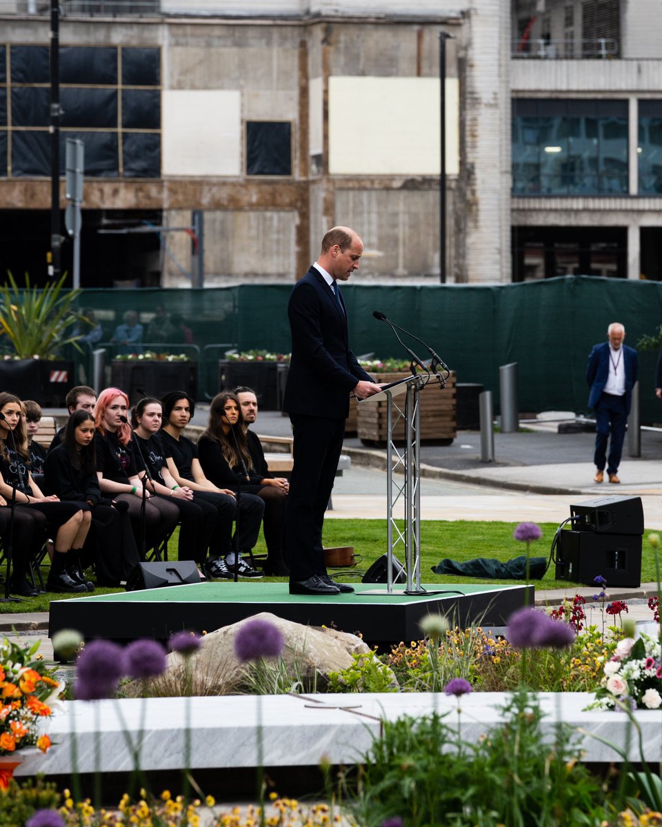 KensingtonRoyal's tweet photo. There is comfort in remembering.

In acknowledging that, while taken horribly soon, they lived. They changed our lives. They were loved, and they are loved.

It is why memorials such as the Glade of Light are so important. Why Catherine and I so wanted to be here today. https://t.co/e14xAUzWSt