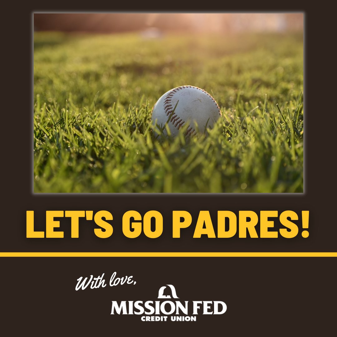 MissionFed's tweet photo. Mission Fed & the San Diego Padres are modeling what a winning team is for San Diego – both on & off the field. Our shared desire to engage with and spotlight our community continues this season! #GoPadres #MissionforGood https://t.co/iHYKDr8G5G