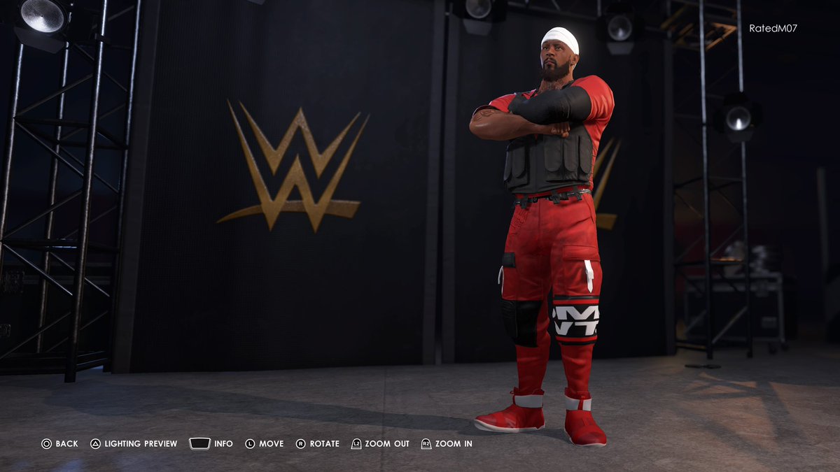 MrBadLuckClub's tweet photo. Here’s the official introduction of the Capo of the Bad Luck Club, Omar Jay! Who did it?! O J Did It! #WWE2k22 #CAW #BadLuckClub
Also shout out to @YungSinTTV for sharing those logos on his second attire. Hope it was justice to see it used. https://t.co/2zycbimAHl