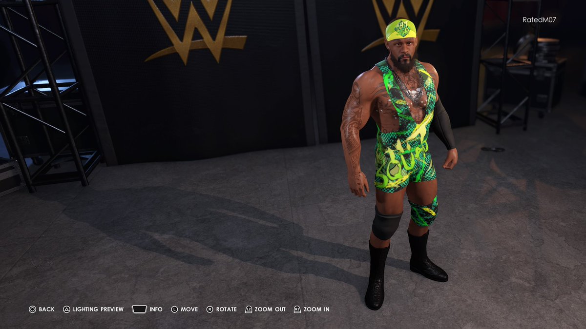 MrBadLuckClub's tweet photo. Here’s the official introduction of the Capo of the Bad Luck Club, Omar Jay! Who did it?! O J Did It! #WWE2k22 #CAW #BadLuckClub
Also shout out to @YungSinTTV for sharing those logos on his second attire. Hope it was justice to see it used. https://t.co/2zycbimAHl