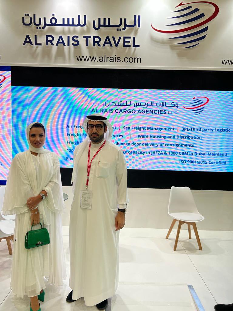 استقبلت اليوم في جناح الريس للسفريات <a href="/AminaTaher/">أمينة طاهر</a> نائب الرئيس لشؤون العلامة التجارية و التسويق و الشراكات في <a href="/etihad/">Etihad Airways</a> 

و لنا تعاون اكبر و اكثر مع طيران الاتحاد في المستقبل القريب