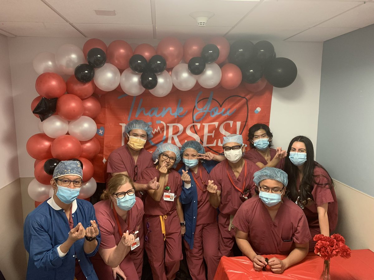 Happy Nurses Week to these amazing OR nurses!! Impressed by their skills, strength, and determination to always put patients first #NursesWeek #cnor #aorn #periopproud @KerriHensler @DaniellaCamera @lystra_m