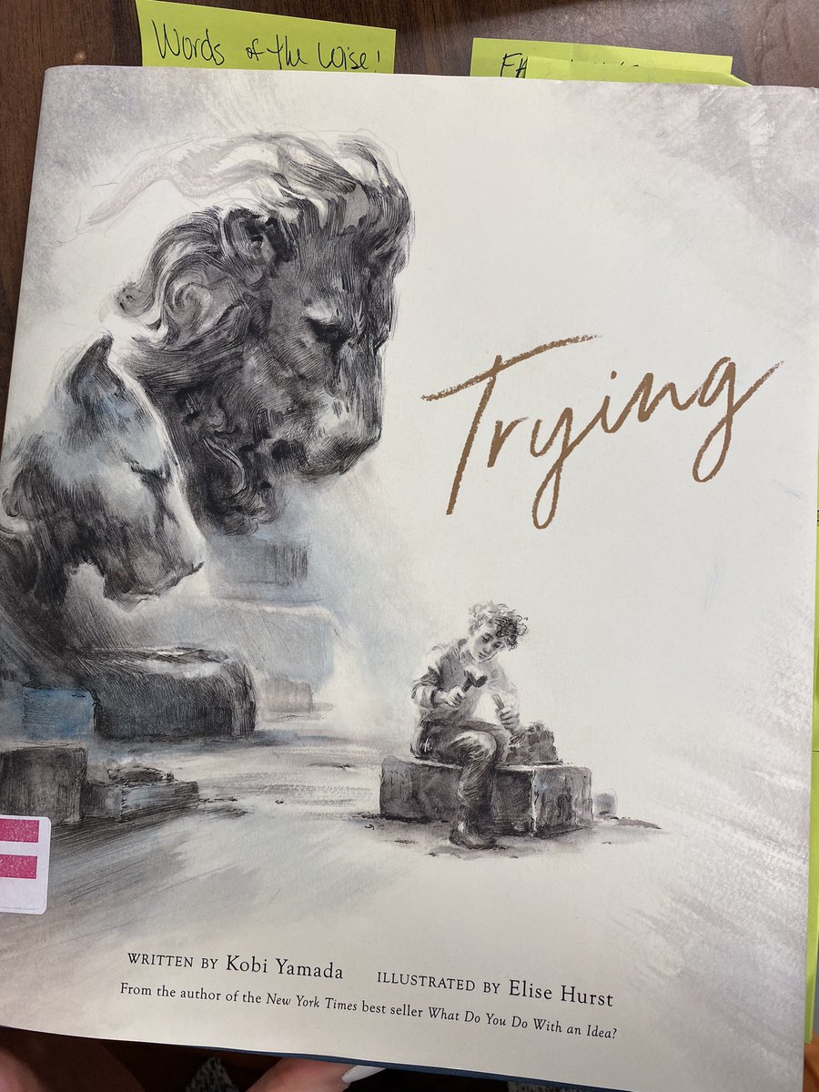 SarahFiedeldey's tweet photo. A big thank you to @netcongschool teacher Cindy Vittitow for sharing this BEAUTIFUL book by Kobi Yamada. Perfect for any one at any age! Hope to buy it at @curiousreaderNJ on my next visit! https://t.co/GG0Z1hqqrs