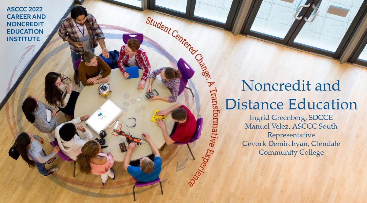 Do you and your team create #equity strategic plans for #distancelearning and #onlineeducation? If yes, join us at the @ASCCCNews #CNEI2022 on Friday, May 13th, 10:30am. asccc.org/events/2022-05…