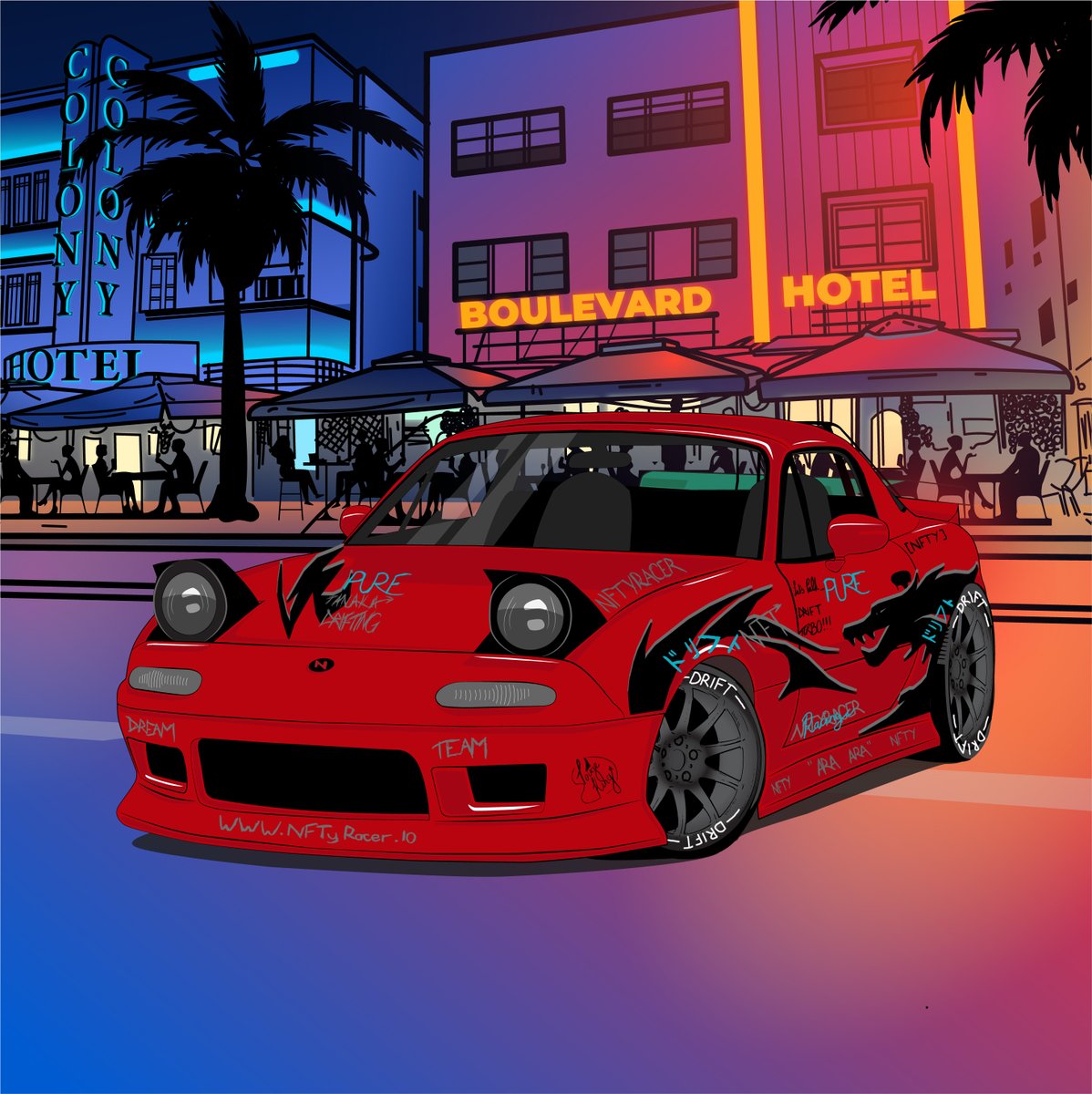 ⚠️Imitation is the sincerest form of flattery I guess...
We have found SEVERAL collections that are direct rips of our art!

Please be careful out there!

Our Permanent whitelist NFT is on <a href="/opensea/">OpenSea</a> here: opensea.io/collection/nft… 
Mint in 4 days!!
discord.gg/9nyM6aVnYh
#NFTdrops