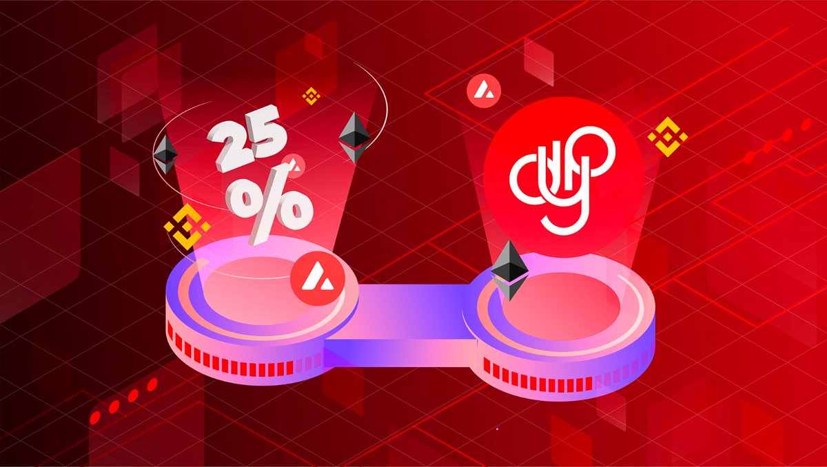 alloxdotai's tweet photo. The game has changed! ⤵️

💰 Stake your #DYP and earn 25% APR in #ETH, #AVAX or #BNB. 

This new smart contract is available on all blockchains: ETH, BSC &amp; C-CHAIN 👉🏽 no impermanent loss. 

It all starts today! ⚡️

🔛 https://t.co/EKIwMbgqsy https://t.co/00bnBgsyK7