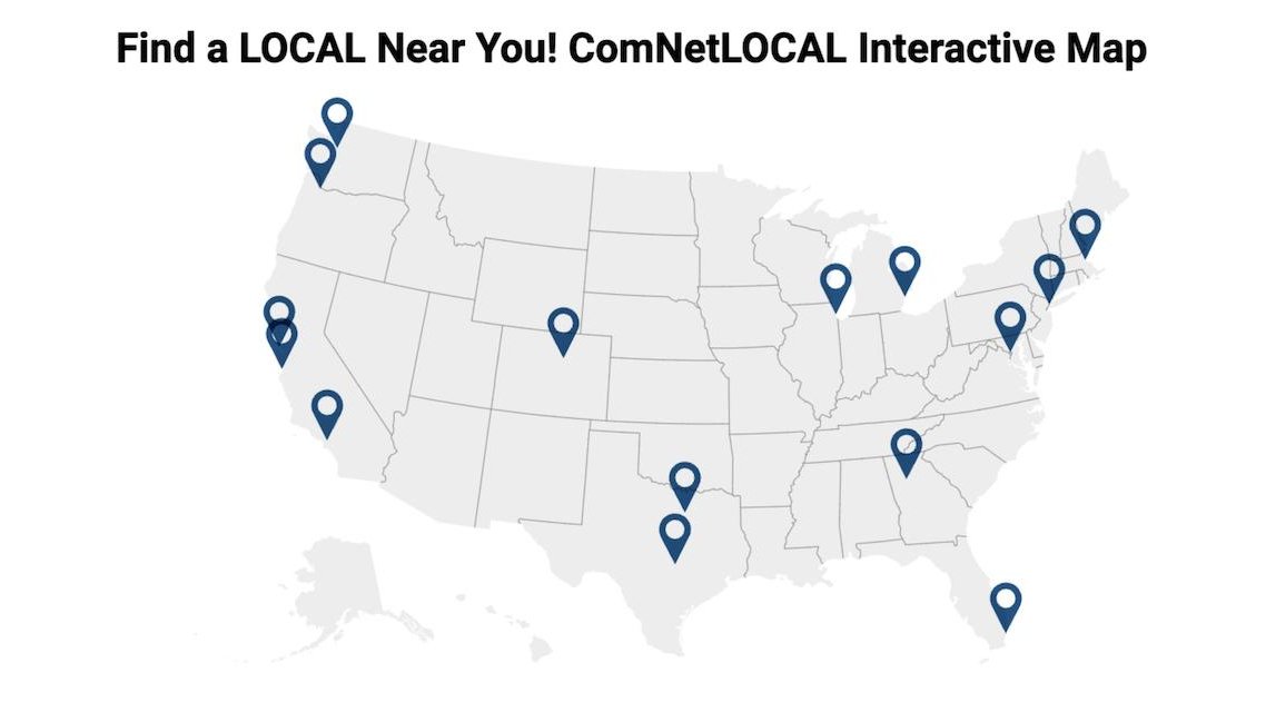 ComNetworkLOCAL groups build community and relationships where you live and work. Find a LOCAL group near you at comnetwork.org/comnetwork-loc… #Comms4Good