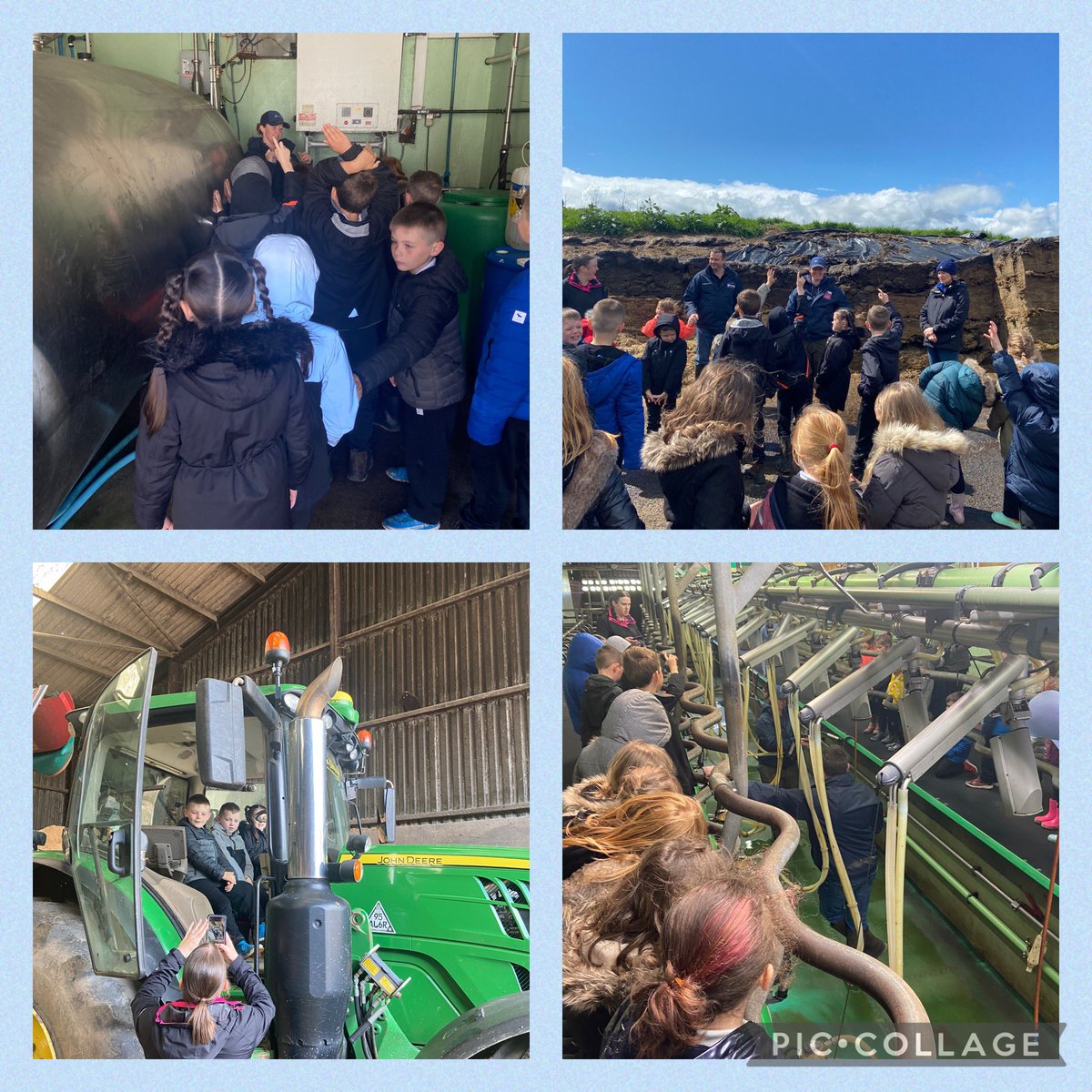 Thank you to <a href="/RHETClyde/">RHET Clyde</a> for inviting me along to a farm visit today with P1-3 <a href="/NetherburnPs/">Netherburn PS</a>. 

The children were great and had some brilliant questions for Charlotte about dairy farming 👍🏻