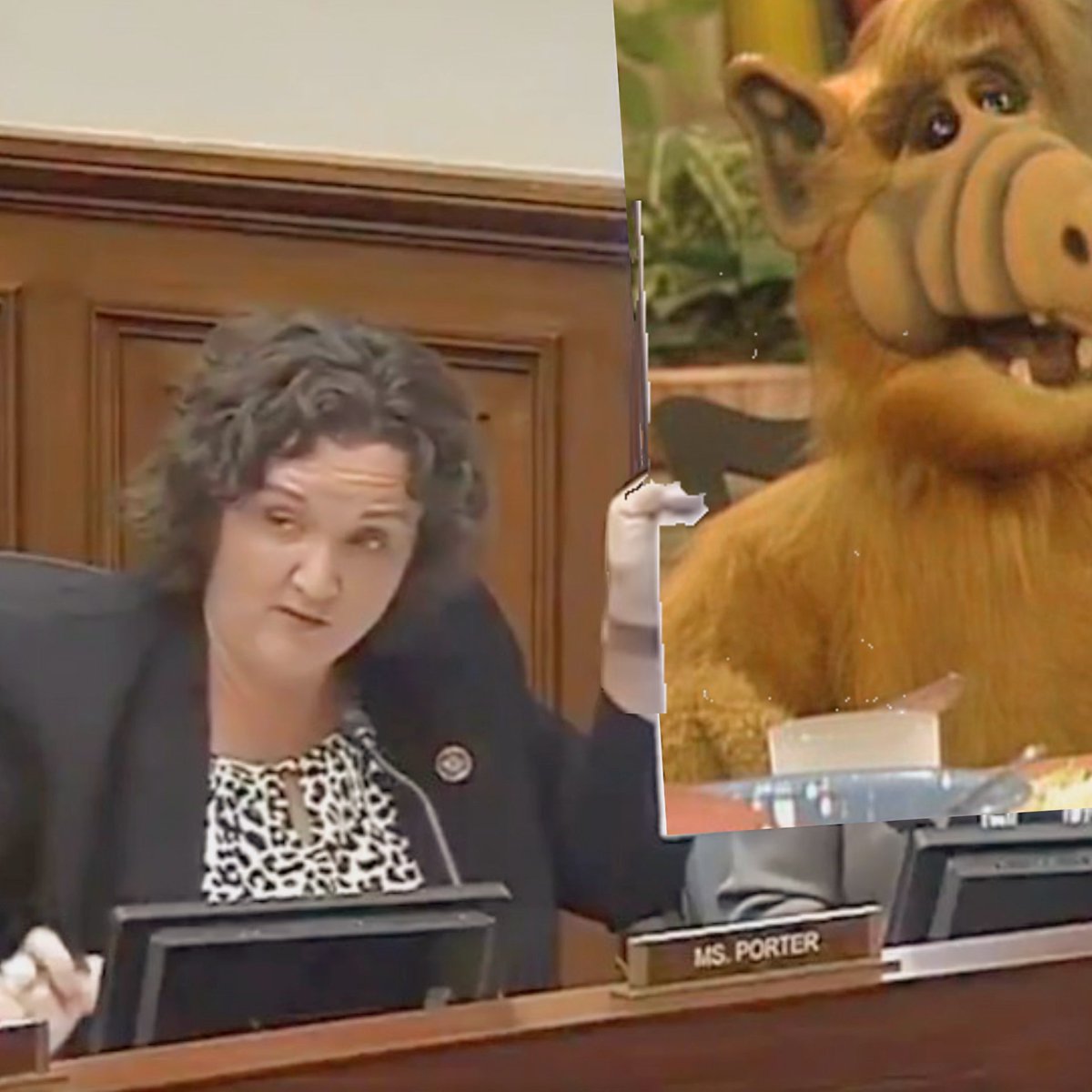 tom_moore_104's tweet photo. "Ok, General, then explain THIS." @RepKatiePorter is coming for the answers about #UFOs , and she has the receipts. #UFO #HideYourCats #katieporter #IWantToBelieve #Alf https://t.co/IXawqtXdtr