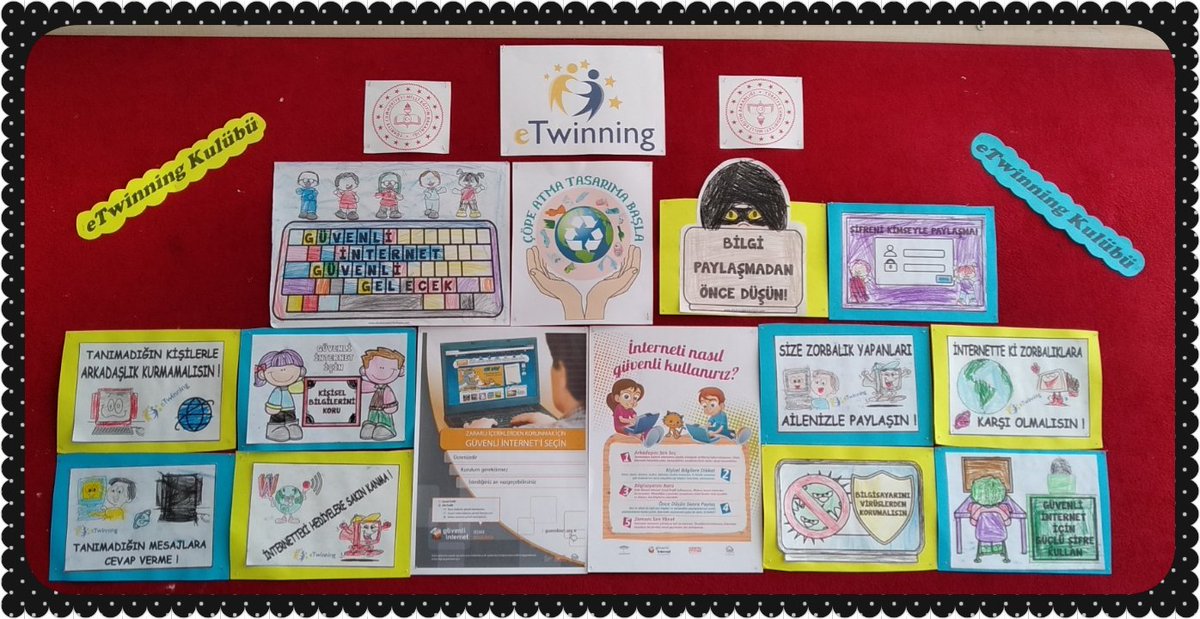 CopeAtma's tweet photo. Çumra Hürriyet İlkokulu Anasınıfı Güvenli İnternet Panomuz♻️♻️

@eTwinningKonya @konyamem @SeyitAliBuyuk @servetal61 @CumraMem @KONCEPSifirAtik @cumraajans @CopeAtma https://t.co/OQVh9rr0nZ