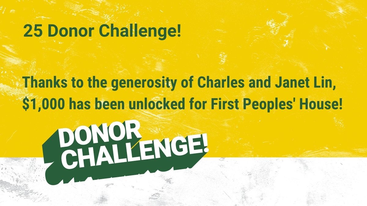 The first goal of 25 donors for @FPH_ualberta has been met! Thanks to the generosity of Charles and Janet Lin, $1,000 will be 'unlocked' when we reach 25 donors! Help support Indigenous students and reach the next milestone at bit.ly/38gXz9v #UAlbertaGives #UAlberta