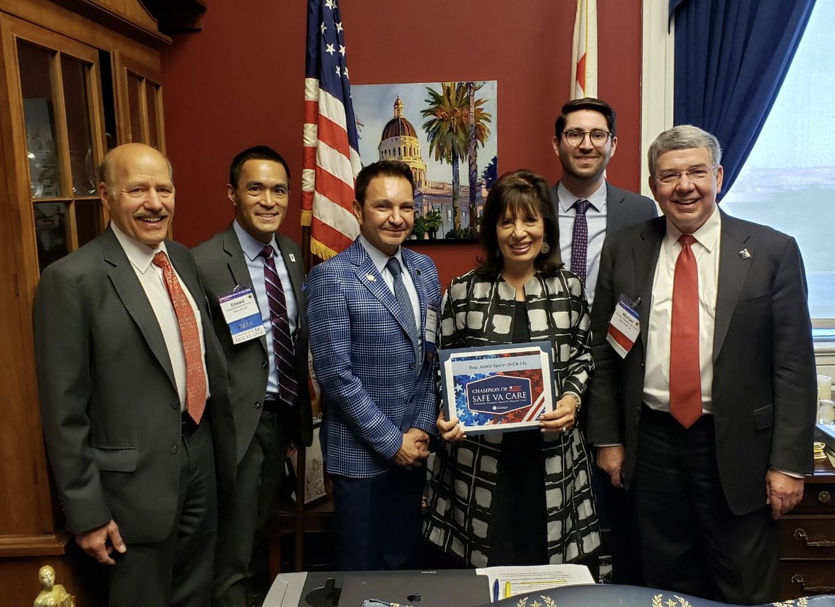 SedatedSk8er's tweet photo. It was a privilege to meet with @RepSpeier today in her Washington, D,C office. She has been a champion for #SafeVACare. Rep. Speier is an ally and advocate for patients and physicians alike. #ASAWLC #csahq #asalifeline #physician https://t.co/lTATCp6CT1