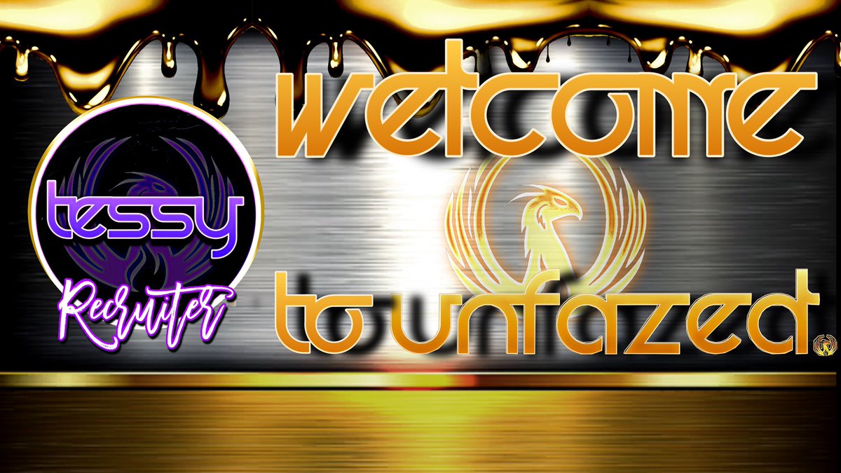 WELCOME <a href="/Tessifyed/">Tessifyed🪽</a> to UNFAZED as a RECRUITER 🖤⚡️😈
