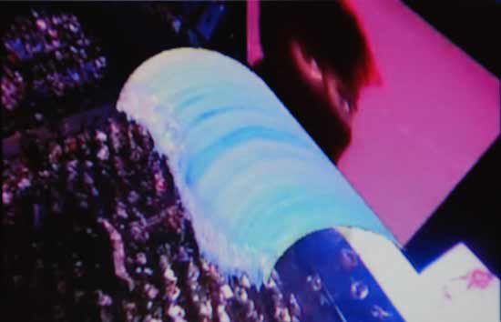 JohndenBraber's tweet photo. Die visuals van de montagefilmpjes zijn een beetje uit de tijd van Duran Duran hè? #ESF2022 #ESC2022 #flexflexflexflexflex https://t.co/LdnlAg1n5G