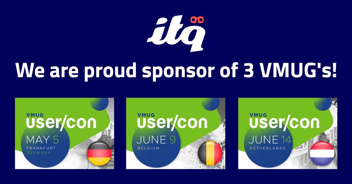 #VMUGDE was a blast! Next stop: #VMUGBE in Antwerpen on June 9th. The @ITQ_BeLux team will be present in full force, spreading love for #VMware &amp; sharing a lot of knowledge about <a href="/VMwareTanzu/">VMware Tanzu</a>, <a href="/WorkspaceONE/">Omnissa Workspace ONE</a>, <a href="/vRealizeAuto/">@VMwareAriaAuto</a> and #GCVE. Enroll now!!@VMware_BE <a href="/vmugbe/">vmugbe</a>