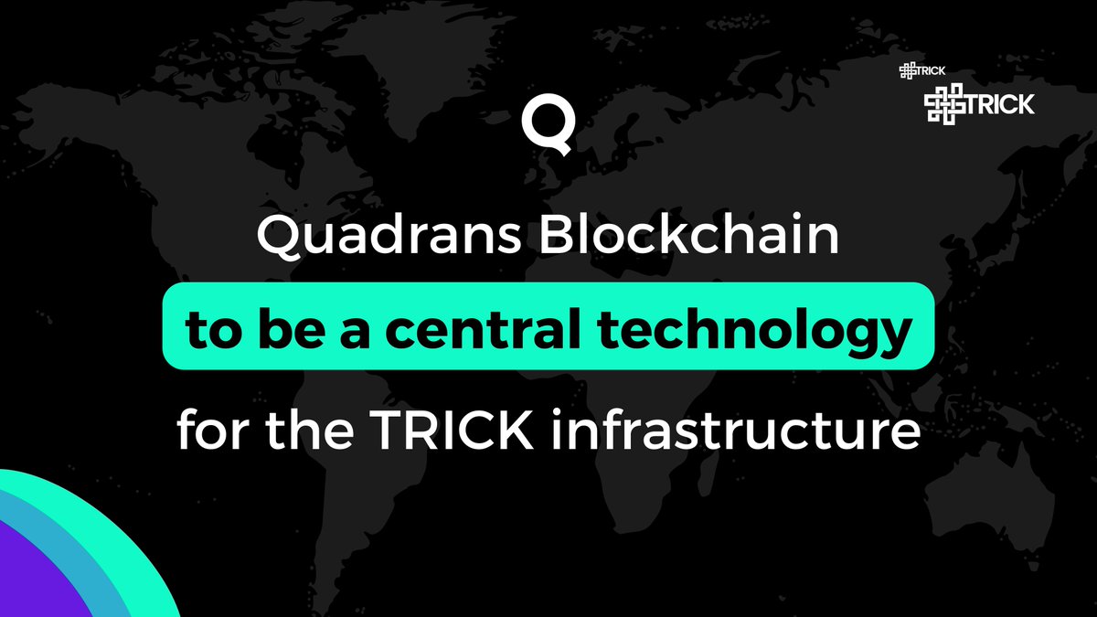 quadrans's tweet photo. The #Blockchain-based data collection platform that the #TRICKProject aims to develop has now reached a crucial design phase. #QuadransTeam is working on the rollout of Task 3.3 “Infrastructure, design and implementation of Blockchain for integration & interoperability” #Europe https://t.co/6H51UCGyGf