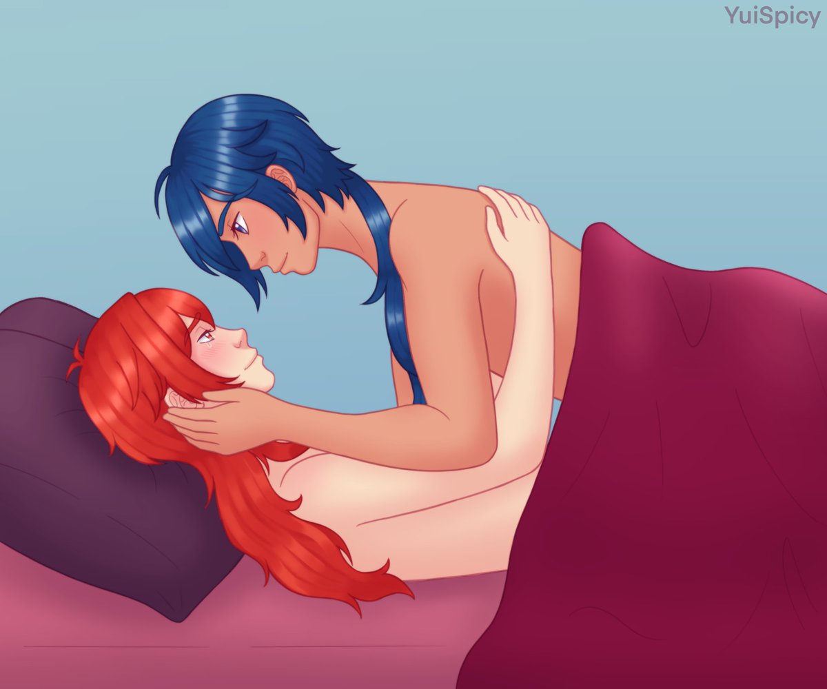 YuiSpicy's tweet photo. A/B/O Kaeluc Week Day 2: Mating/Breeding Kink

This is their first knot, Diluc is crying because it hurts, but he also feels so happy.
#KLKABOWeek #kaeluc #kaelucweek @KLKABOWeek 

I'm posting the other drawings of the week on my main: @YuiHoshiArt https://t.co/4Lux13VoA6