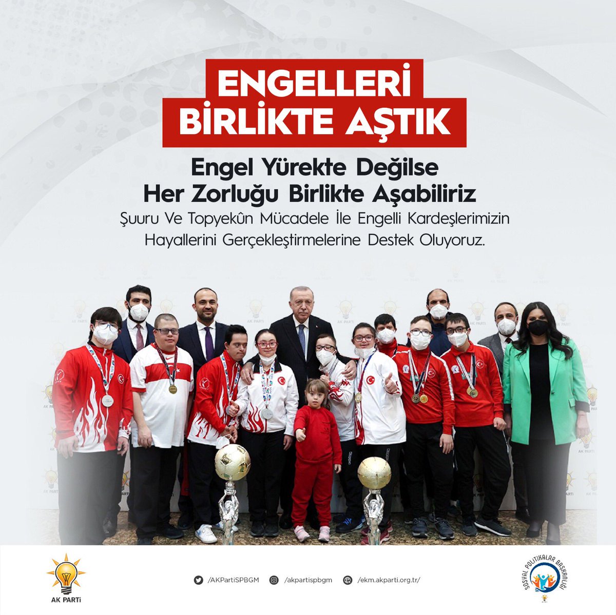 Akkadin_Hakkari's tweet photo. *10-16 Mayıs Engelliler Haftası

“Hak” eksenli bir anlayışla engelli vatandaşlarımız için eğitimden sağlığa, sosyal yardımdan bakıma, istihdamdan erişilebilirliğe kadar her alanda hayata geçirdiğimiz politikalarla engelleri birlikte aştık.

#EngelleriBirlikteAştık https://t.co/cLo2E5pL5b