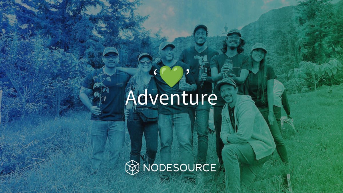 Just give us the green light here, and we’ll plant a tree in your name.🌳💚 #NodeForest by NodeSource
Want to know more? 👇  nodesource.com/blog/Nodefores…