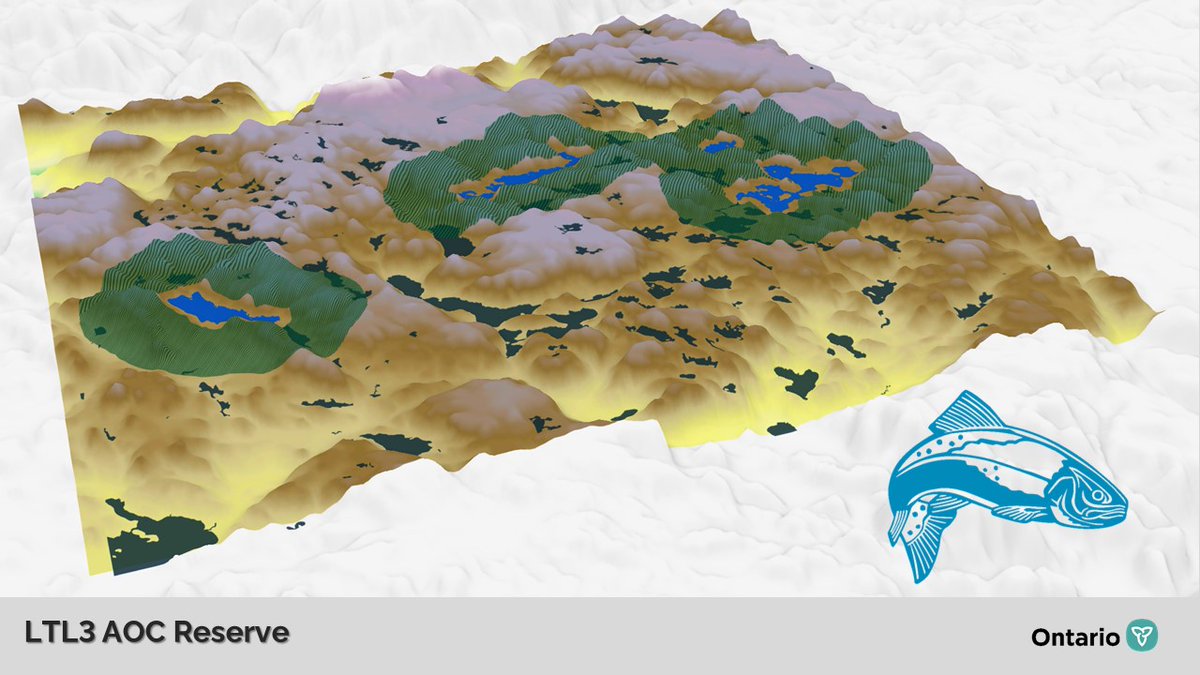 Larlo1964's tweet photo. When you're creating a quick area-of-concern map for a site inspection and can't resist trying a @John_M_Nelson trick for that JLAT effect (jeepers look at that) #map #arcgispro #ESRI #laketrout #jlat https://t.co/mN2EtqQATf