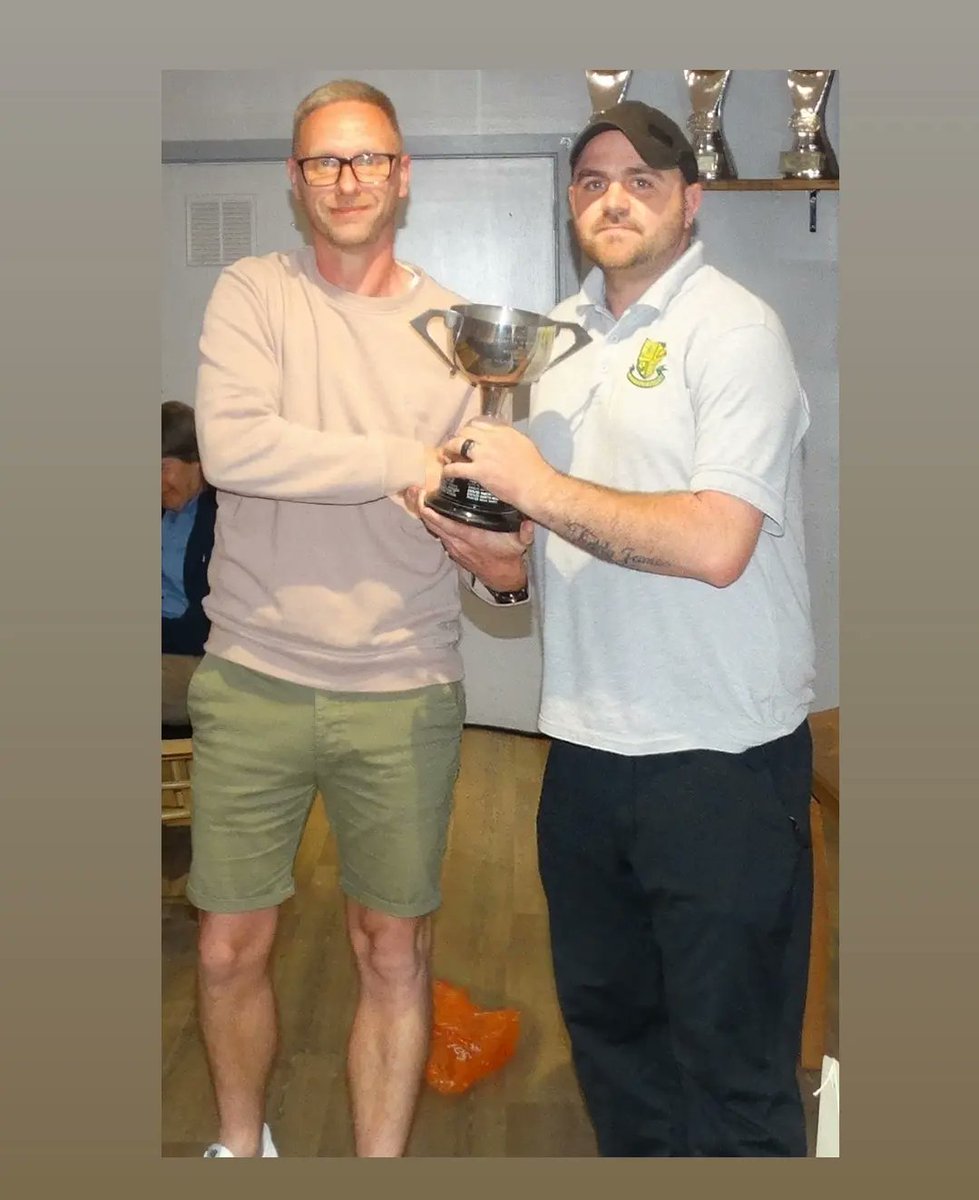 wokingreferees1's tweet photo. And finally The Chairman's Cup 2021/22 awarded by Former Chairman @SpyRight to an unsuspecting @flickderbean. Some of the names on the trophy of previous recipients 😲 #GoodConpany
#HighEsteem https://t.co/y3ES9DLzuk
