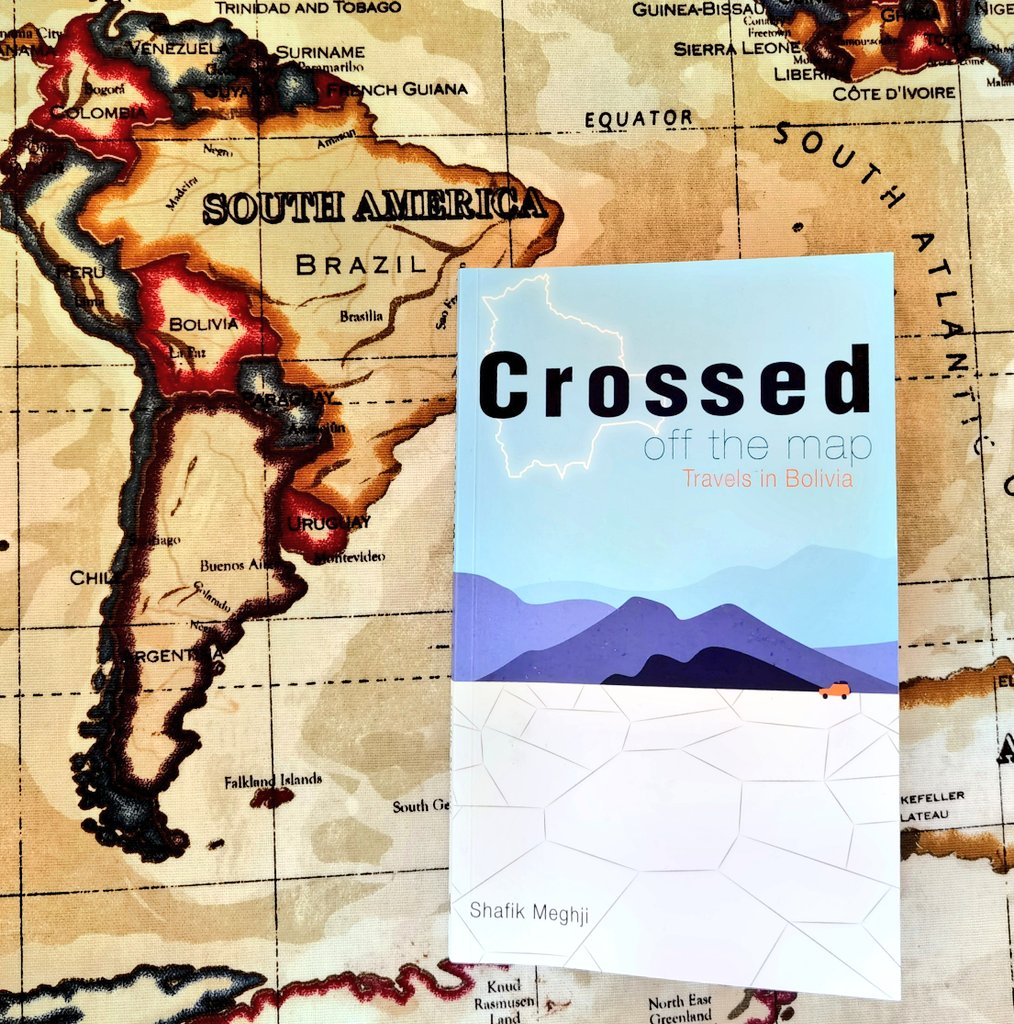 LatAmTravelist's tweet photo. When #travelwriter @ShafikMeghji sat down to write his first full-length travelogue it was #Bolivia that offered a story too good not to tell.
The result is his brilliant book #CrossedOffTheMap.
Read my interview with Shafik in Latino Life: https://t.co/YeRVuLBAOk
#VisitBolivia https://t.co/4rnAAJYxno