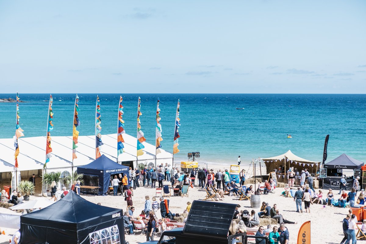 We are set for a scorcher this weekend at St Ives Food and Drink Festival. There are still a handful of tickets left for our masterclasses and evening music sessions. Don’t forgot to book today through bit.ly/3wgVm5Y See you soon! ☀️