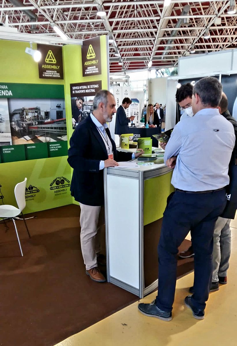 Ya hemos empezado!! Cornellá - Stand E321 #EXPOSOLIDOS

#ASSEMBLY #ConveyingSystems #BucketsElevator #Trituracion #Molienda #Tomamuestras #Soluciones #Integracion