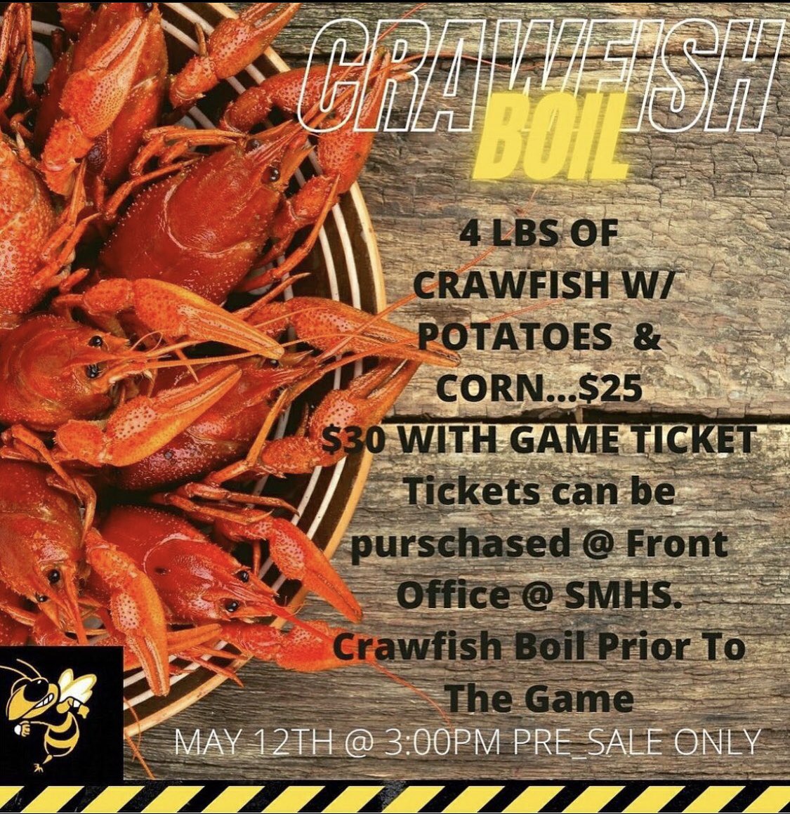1MsXclusive_Me's tweet photo. Thatโs right. Before the game kick off, crawfish boil. Get your tickets NOWโฆ Scotlandville High, Thursday May 12, 2022. Game at 6pm. #VilleStrong #DatVille #Football #TheProgram #StudentAthletes https://t.co/en56GwQnbR