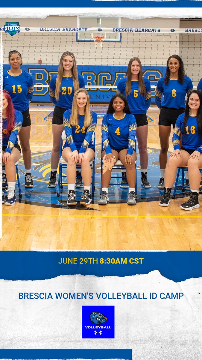 Who is ready for a volleyball ID camp??? Register at the following link: brescia.radiusbycampusmgmt.com/ssc/eform/N7B0…